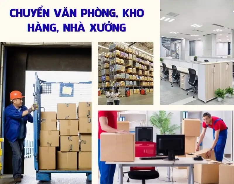 CHUYỂN VĂN PHÒNG, KHO HÀNG, NHÀ XƯỞNG
