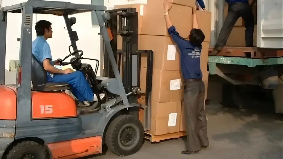 Quy trình bốc xếp rút container chuyên nghiệp