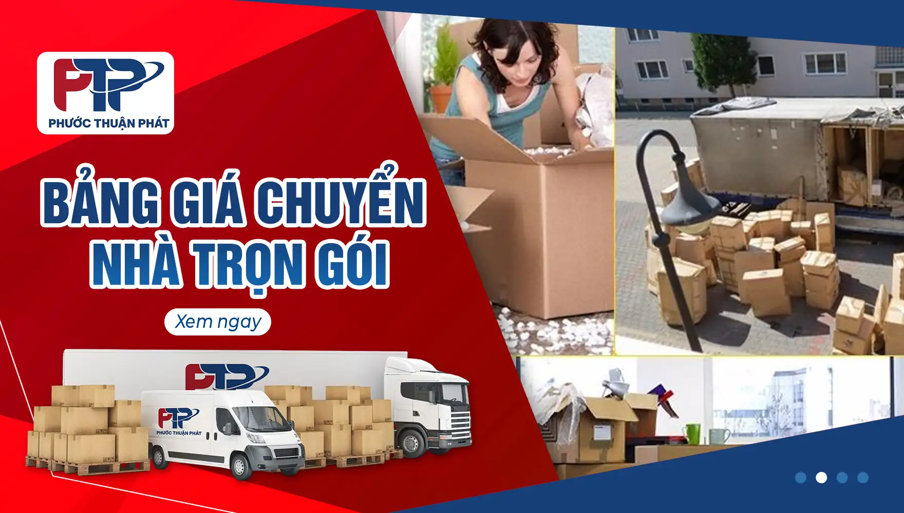 BẢNG GIÁ CHUYỂN NHÀ TRỌN GÓI